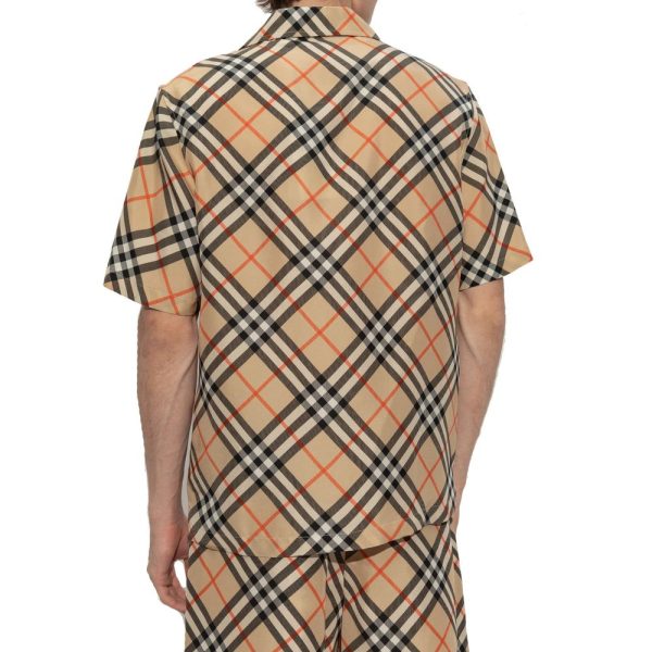 Silk Checked Shirt - Image 3