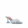 Lupita Glass Pvc Denim Mules - Image 2
