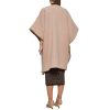 Wool And Cashmere Poncho - Image 3