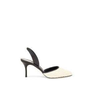 Casam 70 Raffia Pumps