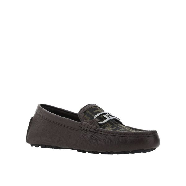 Leather Monogram Loafers - Image 2