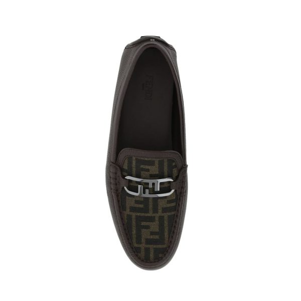 Leather Monogram Loafers - Image 4