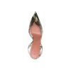 Holli Glass 95mm Snakeskin-effect Pumps - Image 4