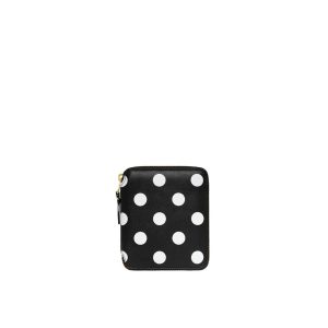 Comme des Garçons Leather Polka Dot Wallet