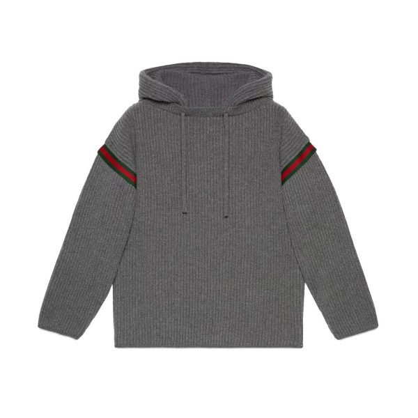 Wool Zipped Sweatshirt