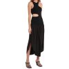 Silk Cut-Out Maxi Dress - Image 2