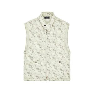 Printed Brushed Gilet