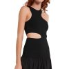 Silk Cut-Out Maxi Dress - Image 4