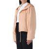 Blend Silk Zip-Up Hooded Jacket - Image 2