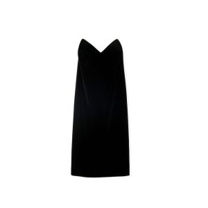 Bustier Velvet Dress
