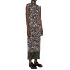 Knit-Print Long Dress - Image 2