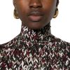 Knit-Print Long Dress - Image 4
