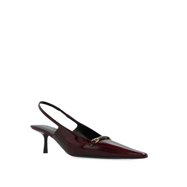 'Carine' Leather Slingback Pumps - Image 2