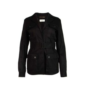 Belted Flap Pocket Jacket