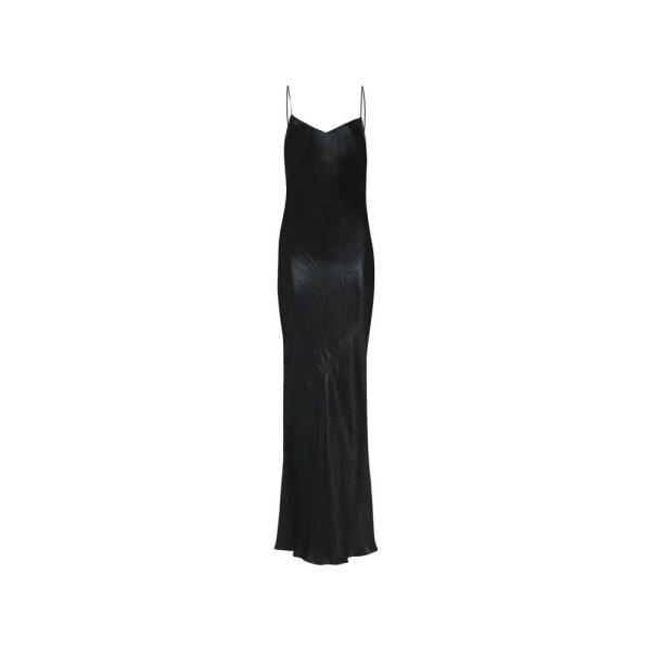 Satin Long Dress