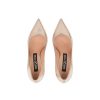 Godiva 090 Crack Mirror Leather Pumps - Image 4