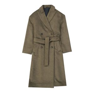 Wool And Cashmere Coat