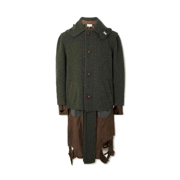 Destroyed-Look Coat