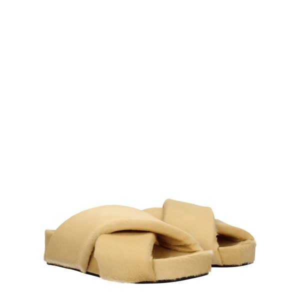 Beige Horsehair Slipper - Image 2