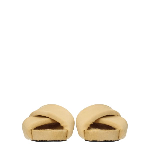 Beige Horsehair Slipper - Image 3