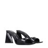 Black Leather Sandal - Image 2