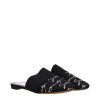 Black Satin Slipper - Image 2