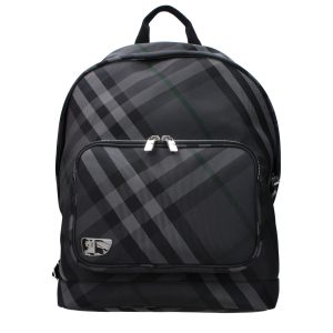 Gray Fabric Backpack