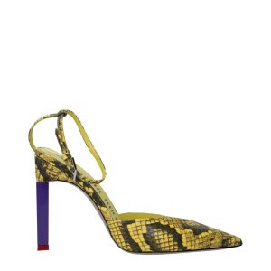 Yellow Leather Sandal