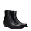 Black Leather Ankle - Image 2