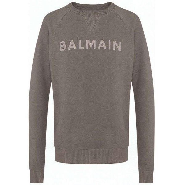 Gray Cotton Sweater