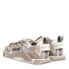 White Beige Leather Low Top NS1 Sneakers Shoes - Image 5