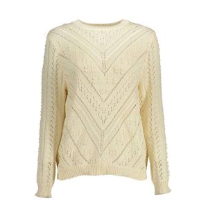 White Polyester Sweater