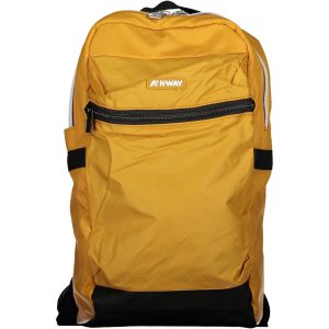 Yellow Polyamide Backpack