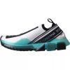Black White Blue Slip On Sorrento Sneakers - Image 4